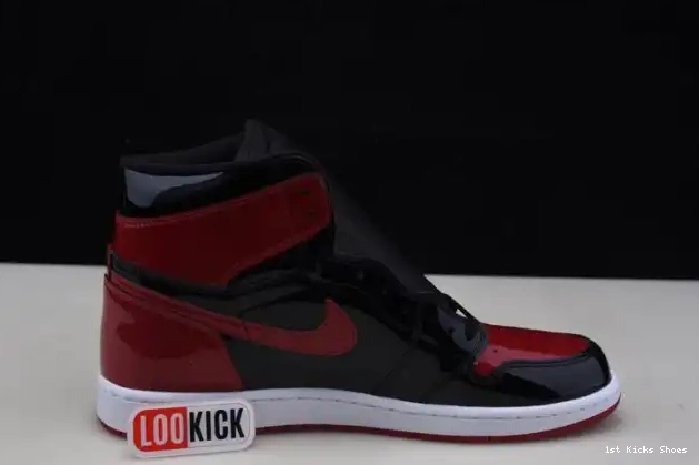 1st Kicks Shoes Jordan Patent Air OG High Bred 555088-063 1 0517